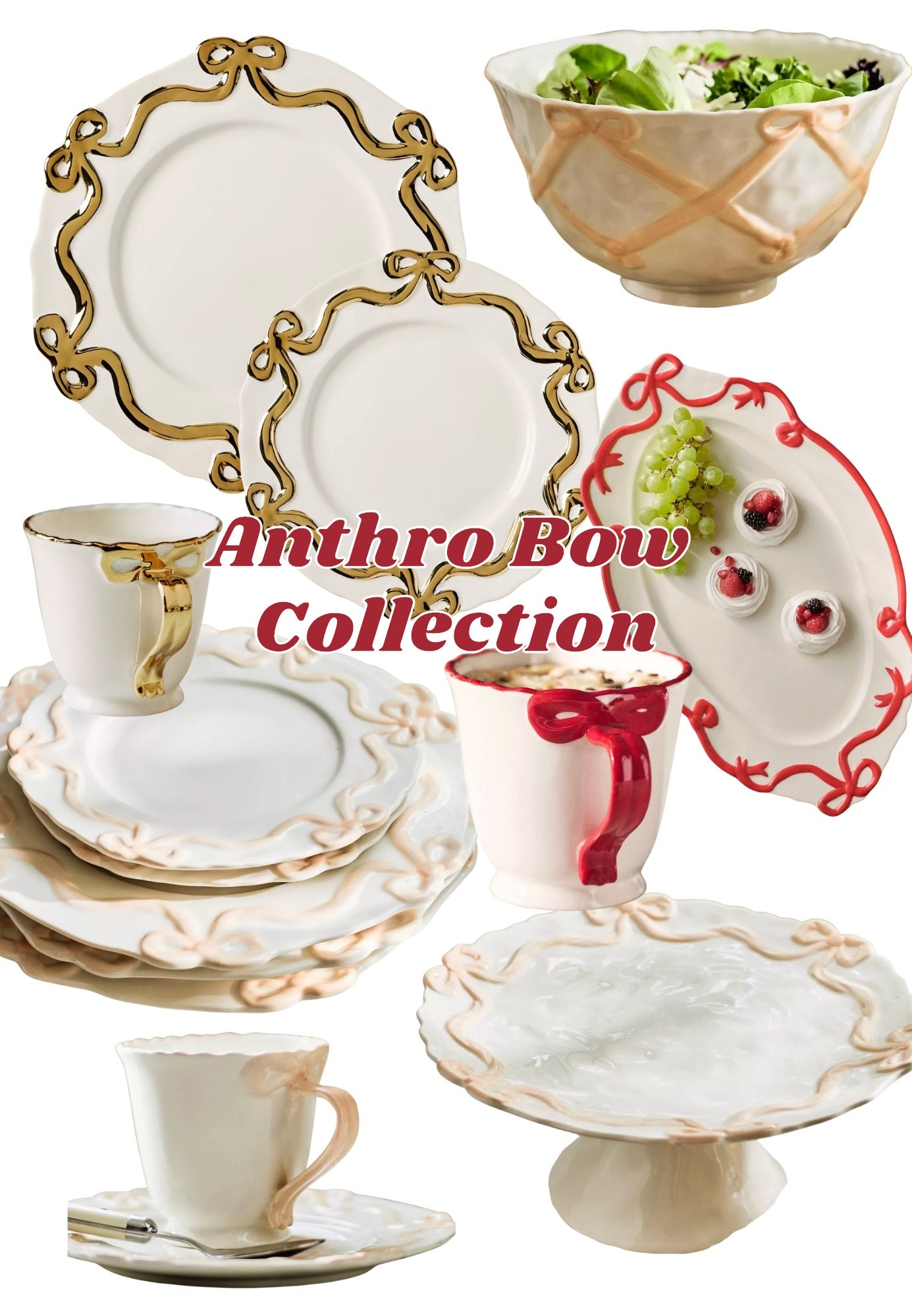 The Anthropologie bow collection would make an incredible gift for anyone on your list!! 

#LTKHome #LTKHoliday #LTKGiftGuide