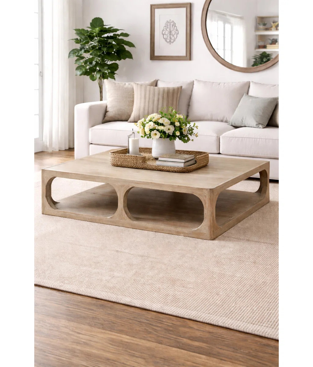 Peking Ming Revival Lily's Living Reclaimed Wood Coffee Table | Wayfair North America