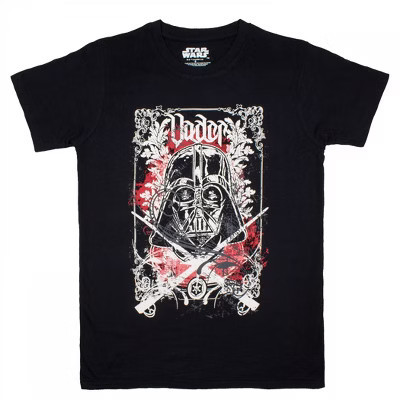 Mens Star Wars Darth Vader Dark Side Decor T-Shirt - 2XLarge | Target