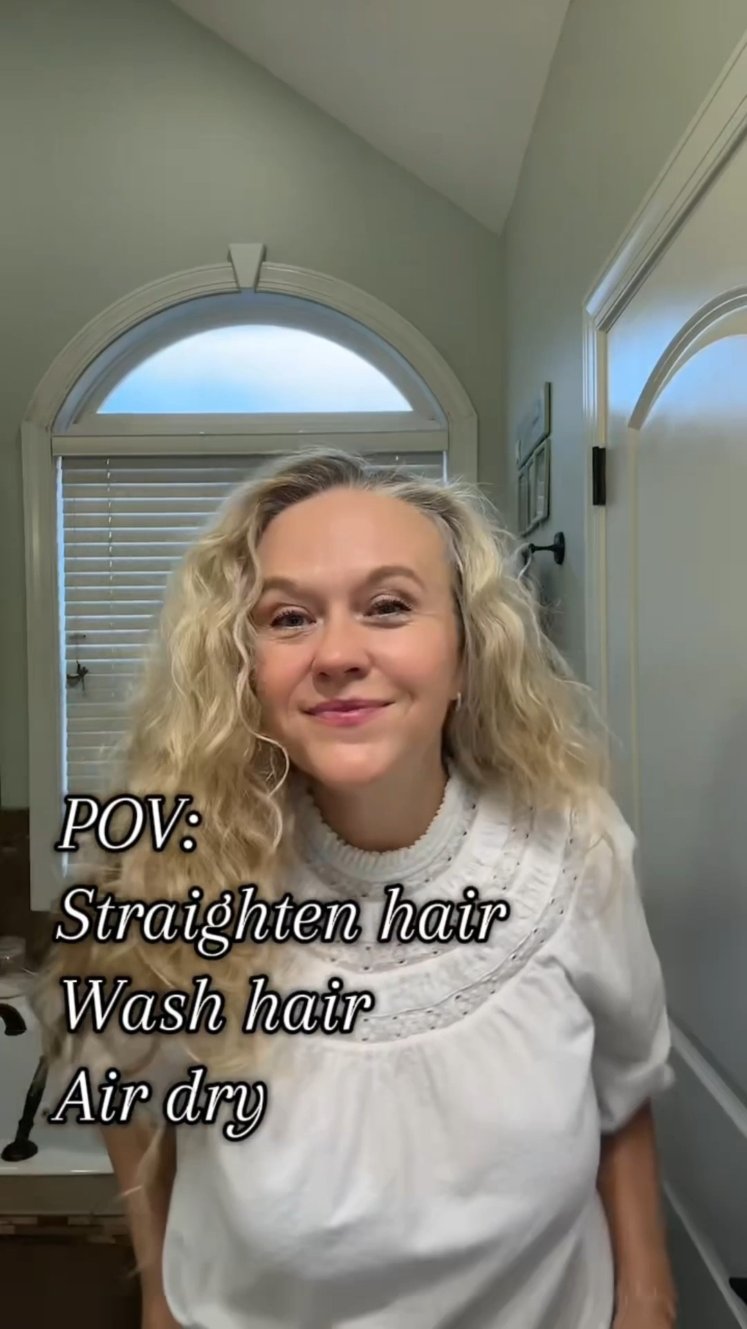 It’s been fun switching between smooth straight hair & my natural texture.  Also? I might own a few lacy white tops. I know what I like. 🤍

#longhair #wavyhair #curlyhair #straighthair #wavytalk #curlsmith #blondehair #lowmaintenancehair #longhairdontcare #over50 

#LTKOver40 #LTKselfcare #LTKBeauty