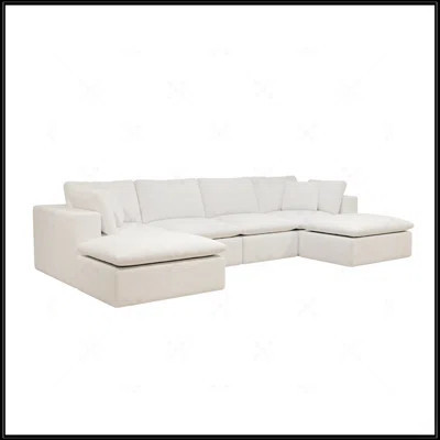 Modular Sectional Sofa With Plush Corduroy Fabric, No Assembly Required,  Free Combination For Living Room And Bedroom | Wayfair North America