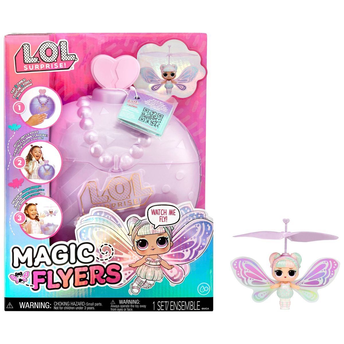 L.O.L. Surprise! Magic Flyers - Sweetie Fly Lilac Wings | Target