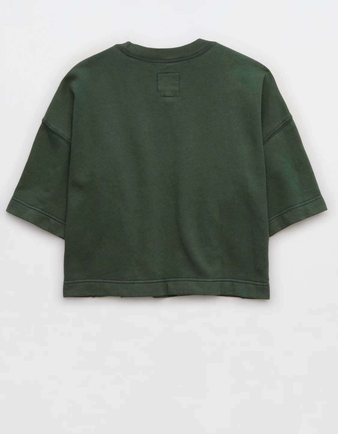 Aerie Short Sleeve Sweatshirt | American Eagle Outfitters (US & CA)