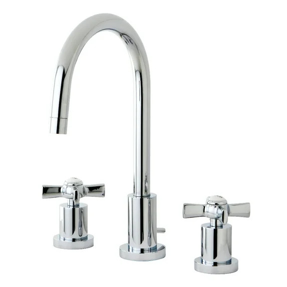 Kingston Brass KS8951ZX Millennium Widespread Bathroom Faucet, Polished Chrome | Walmart (US)