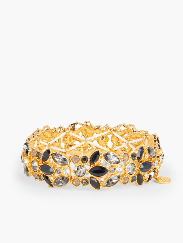 Multi Stone Cluster Stretch Bracelet | Talbots