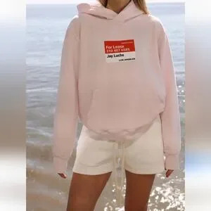 California Incline women’s fun pink hoodie size L excellent condition | Poshmark