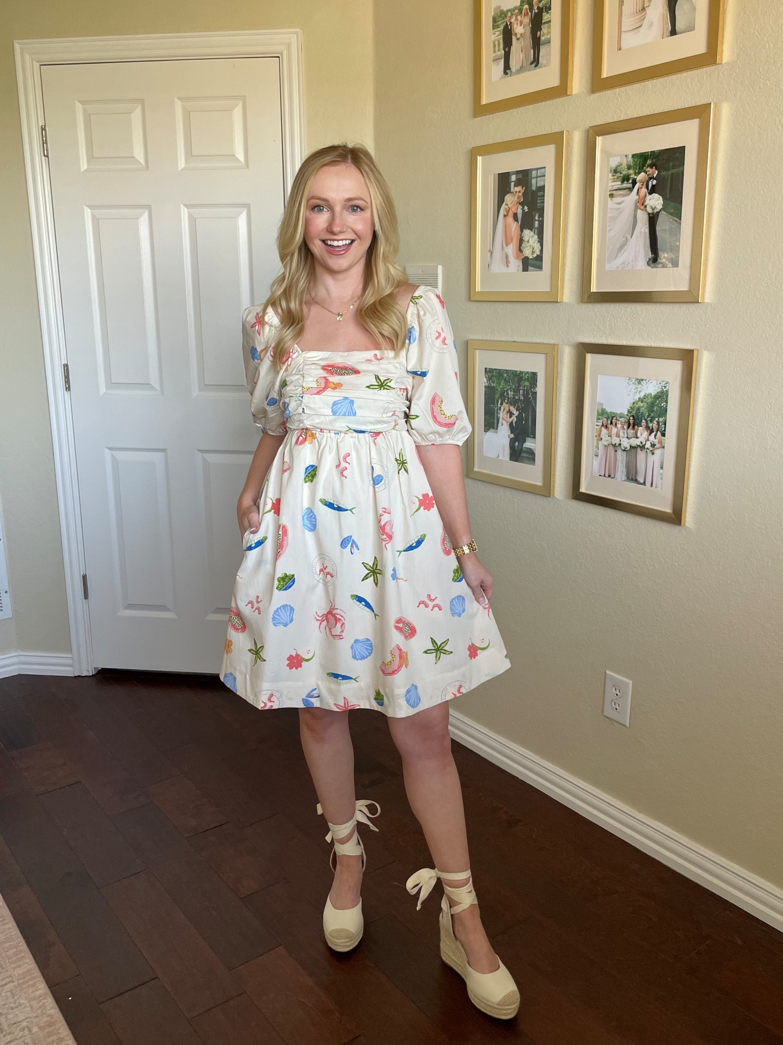 Love this darling dress for spring and summer vacations! Under $30, wearing an XS 

#LTKStyleTip #LTKSeasonal #LTKFindsUnder50