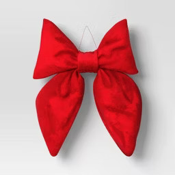 16" Christmas Velvet Bow Decor - Wondershop™ | Target