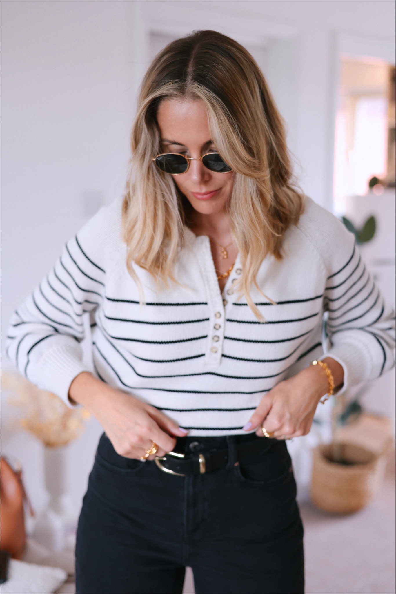 Sézane knit
Striped knit
Striped jumper 
Stripey jumper 

#LTKstyletip #LTKeurope #LTKSeasonal