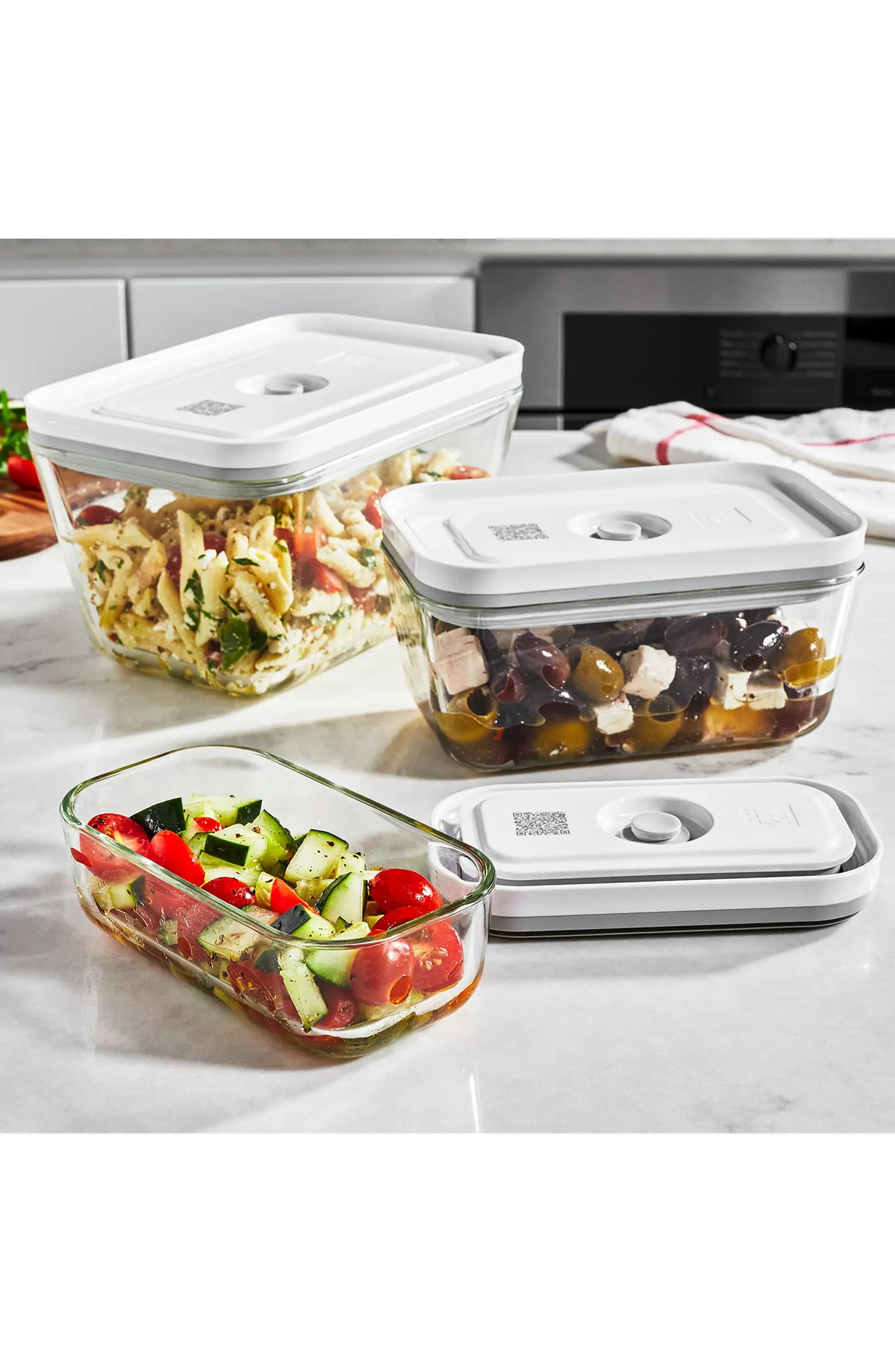 ZWILLING Fresh & Save 3-Piece Glass Vacuum Container Set | Nordstrom | Nordstrom