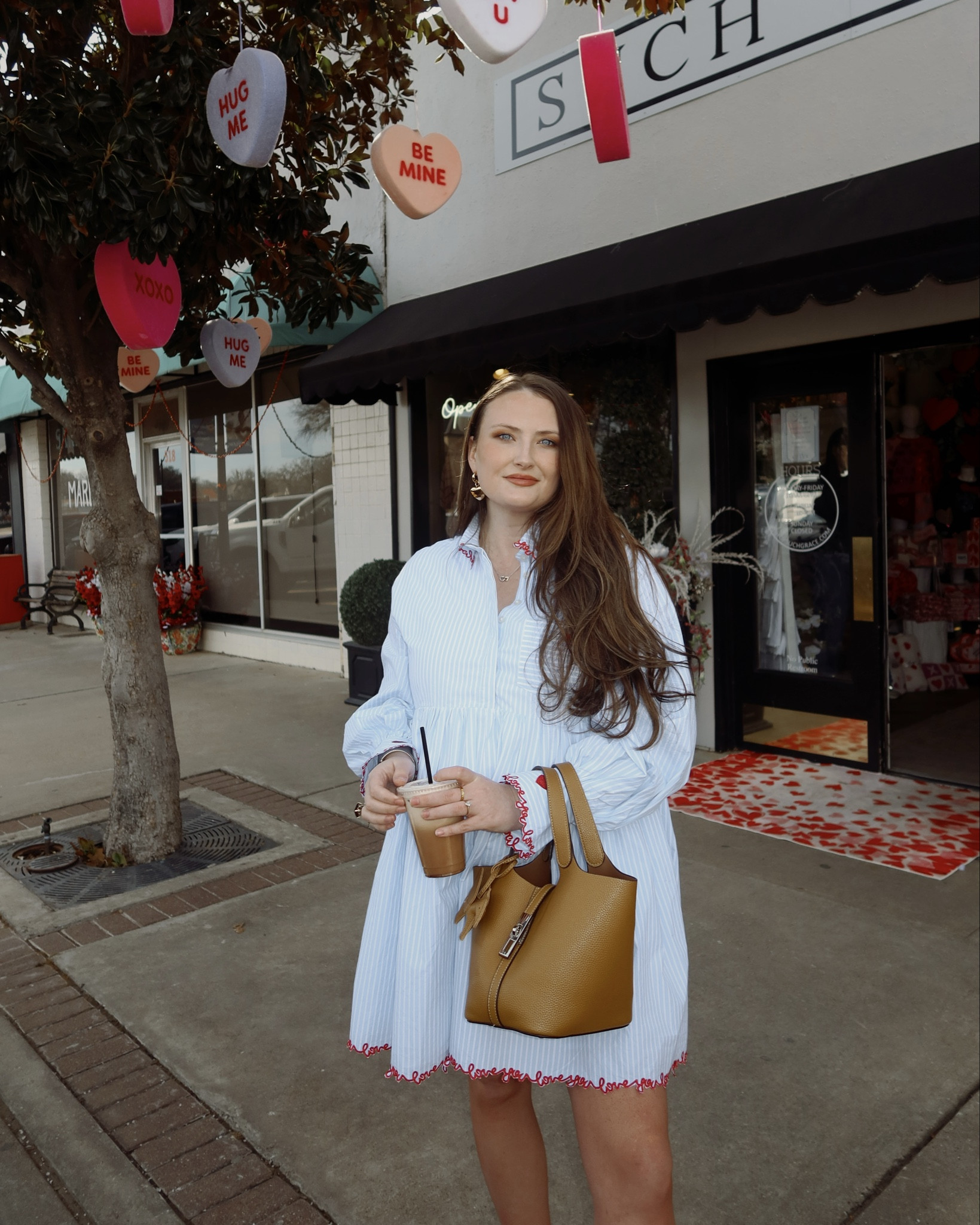Cupid said to meet the girls downtown 💌🛍️🥂 

Wearing @Anthropologie Love Letter dress, sized down to small ❤️

#galentines #galentinesday #girlsday #valentinesday #vdaystyle #hellolove #lovemonth #vdayinspo #bemine #valentinesdayoutfit #valentinesdayinspo 

#LTKValentine #LTKootd #LTKmomlife