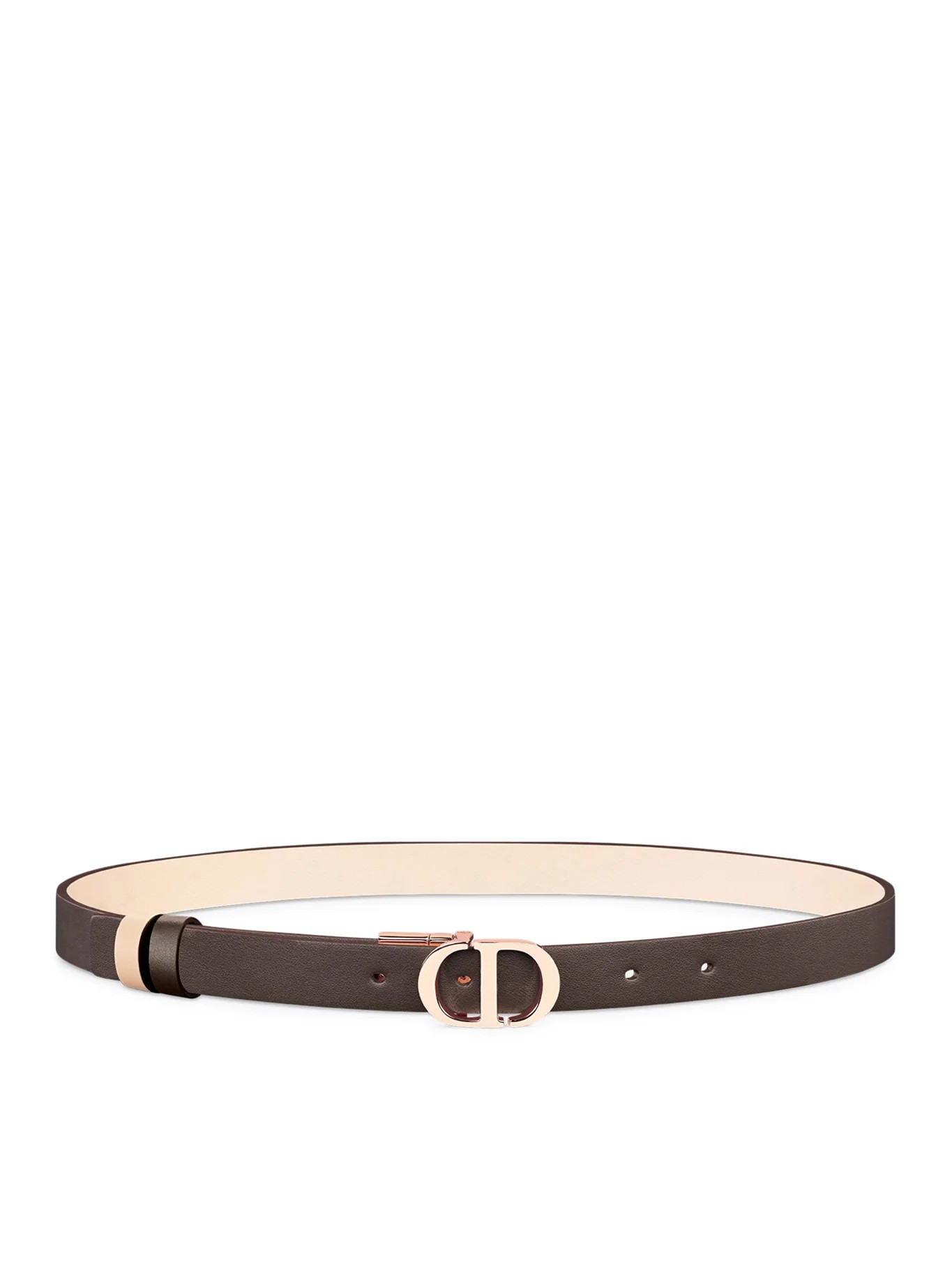 30 MONTAIGNE REVERSIBLE BELT IN SMOOTH CALFSKIN - Christian Dior - Woman | Suitnegozi INT