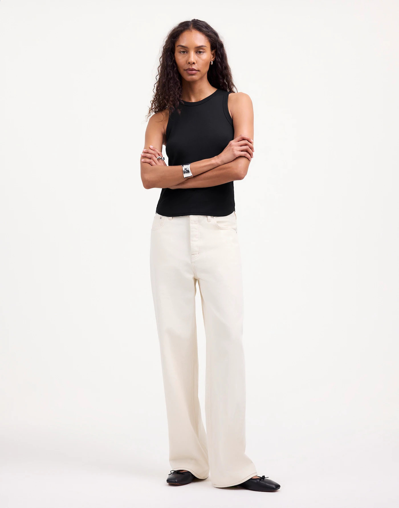 (Re)generative Cotton Ribbed Cutaway Tank | Madewell