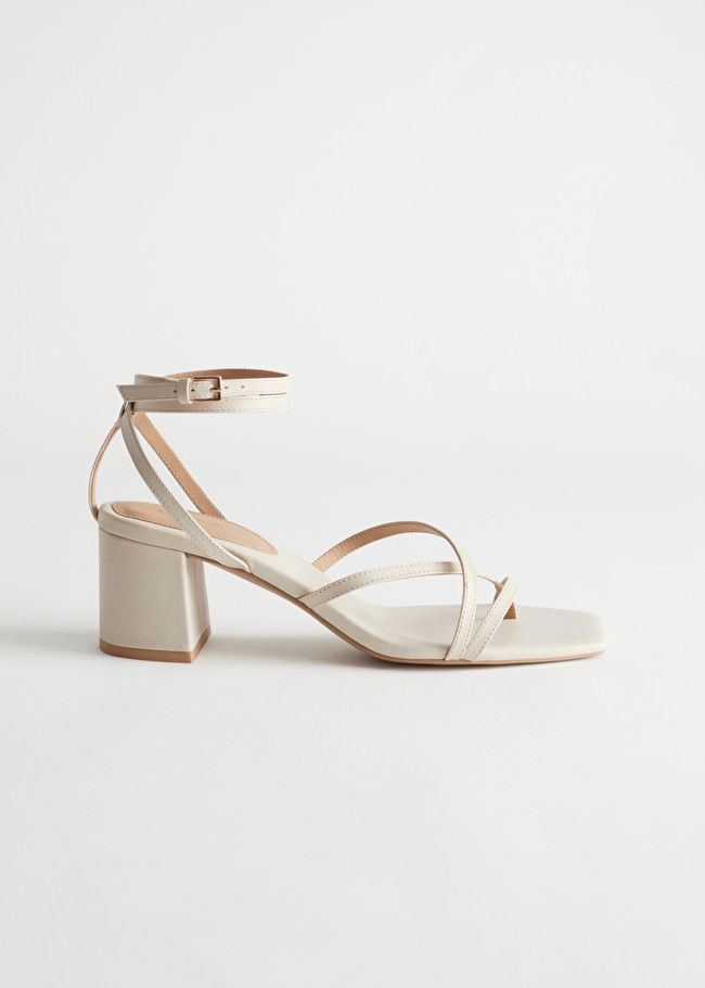 Strappy Leather Heeled Sandals | & Other Stories (EU + UK)