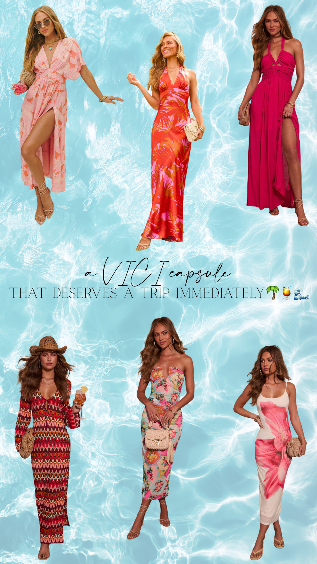 the honeymoon outfit edit… but make it VICI 🌴✨
I’ve been obsessing over the most effortless, feminine pieces lately and these are perfect for a tropical honeymoon—lightweight, flattering, and made for every moment 🤍
everything is linked if you’re in your honeymoon outfit era too 💕 

 #LTKootd #LTKSeasonal #LTKWedding