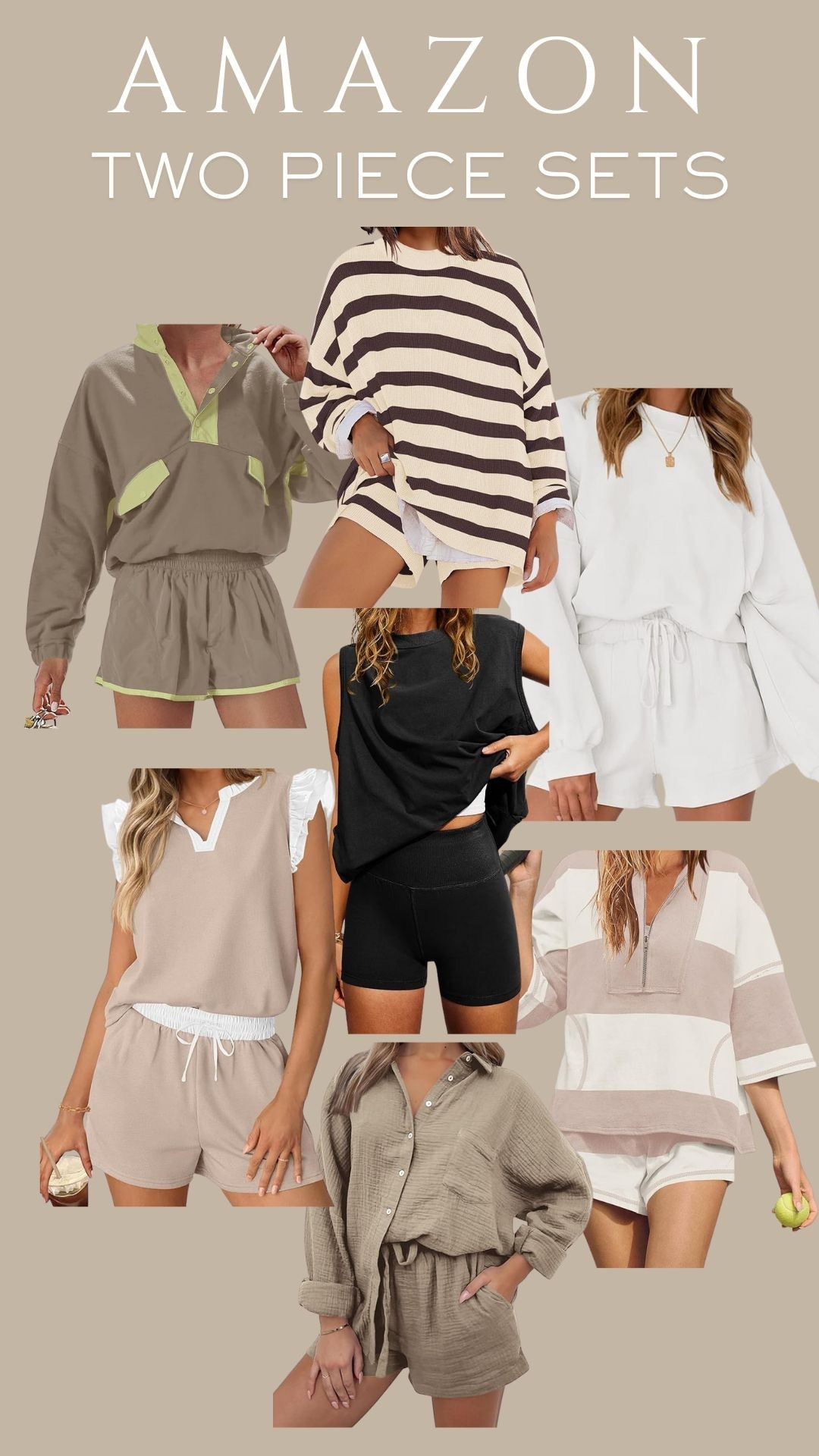 Two piece comfy sets from Amazon! 

#LTKStyleTip #LTKFindsUnder50