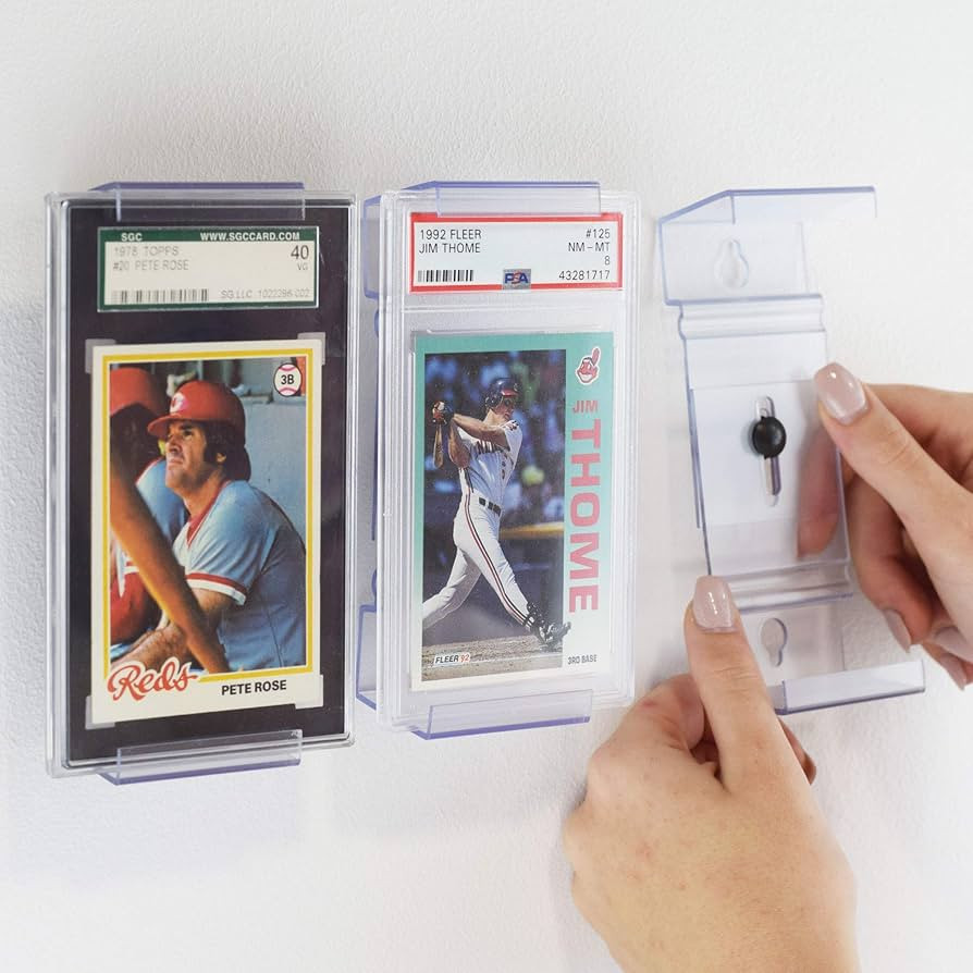 CollectorMount Card Mount 5 Pack, for Graded PSA Trading and Sports Cards, Shelf Stand or Wall Mo... | Amazon (US)