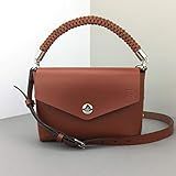Small Leather Tote Bag for Women Brown 7.9 inch - Mini Crossbody Bag with Top-Handle - Handmade Purs | Amazon (US)