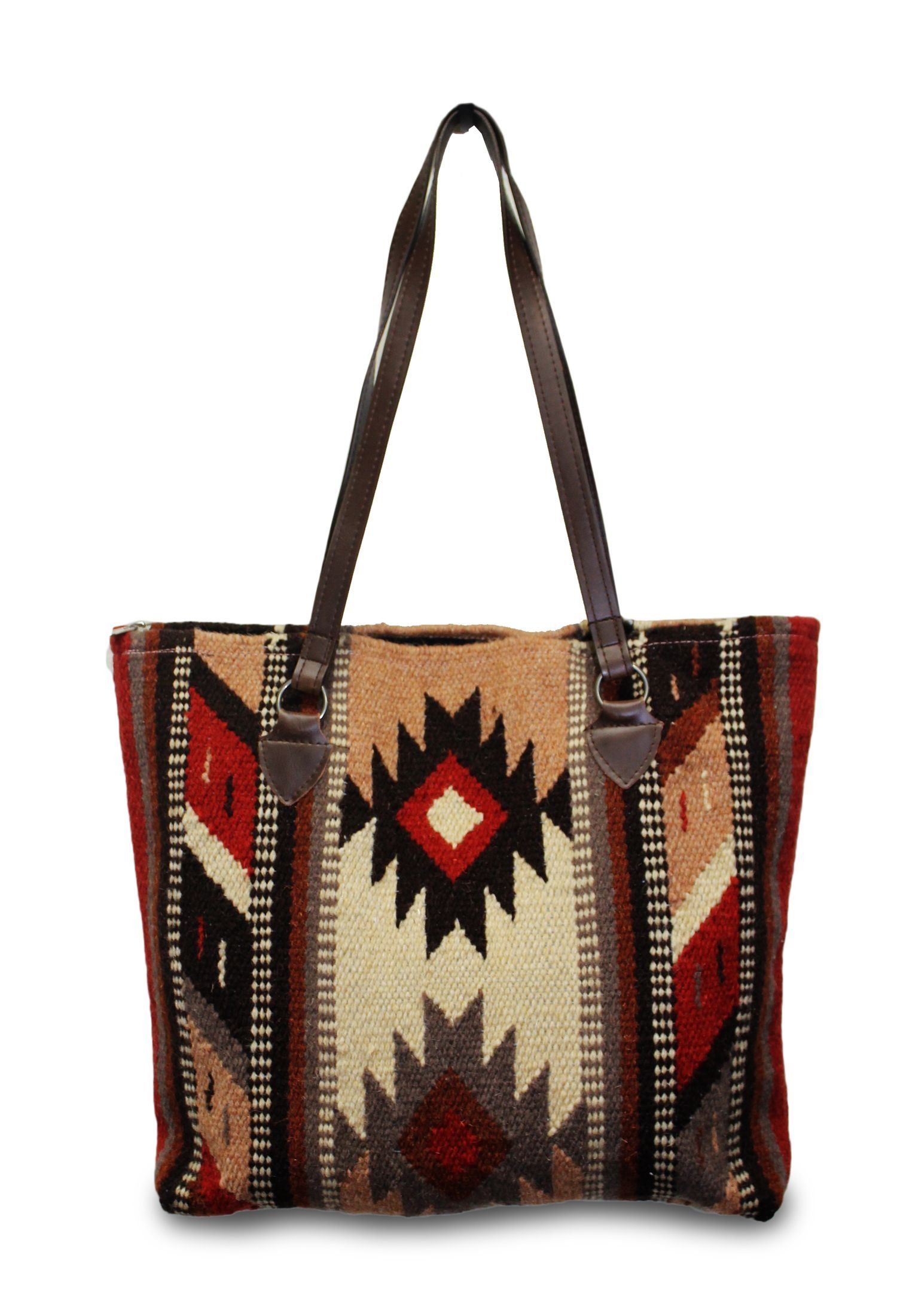 Southwest Boutique Wool Tote Purse Bag Native American Western Style Handwoven | Amazon (US)