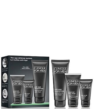 Clinique For Men The Age Defense System Anti-Aging Skincare Set | Dillard's