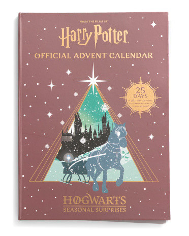 Official Hogwarts Seasonal Surprises Advent Calendar | TJ Maxx