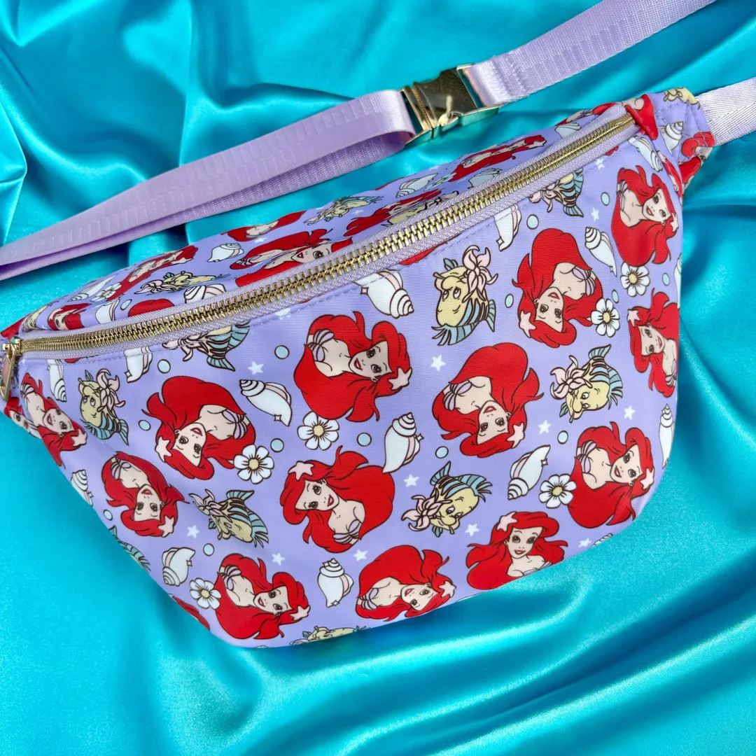 Mermaid Princess XL Belt Bag | Crossbody | Bum Bag | XL Fanny Pack | Theme Park Bag | Princess Ba... | Etsy (US)