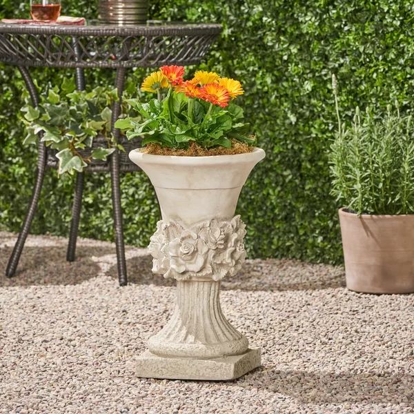 Dyllan Lightweight Concrete Urn Planter | Wayfair North America