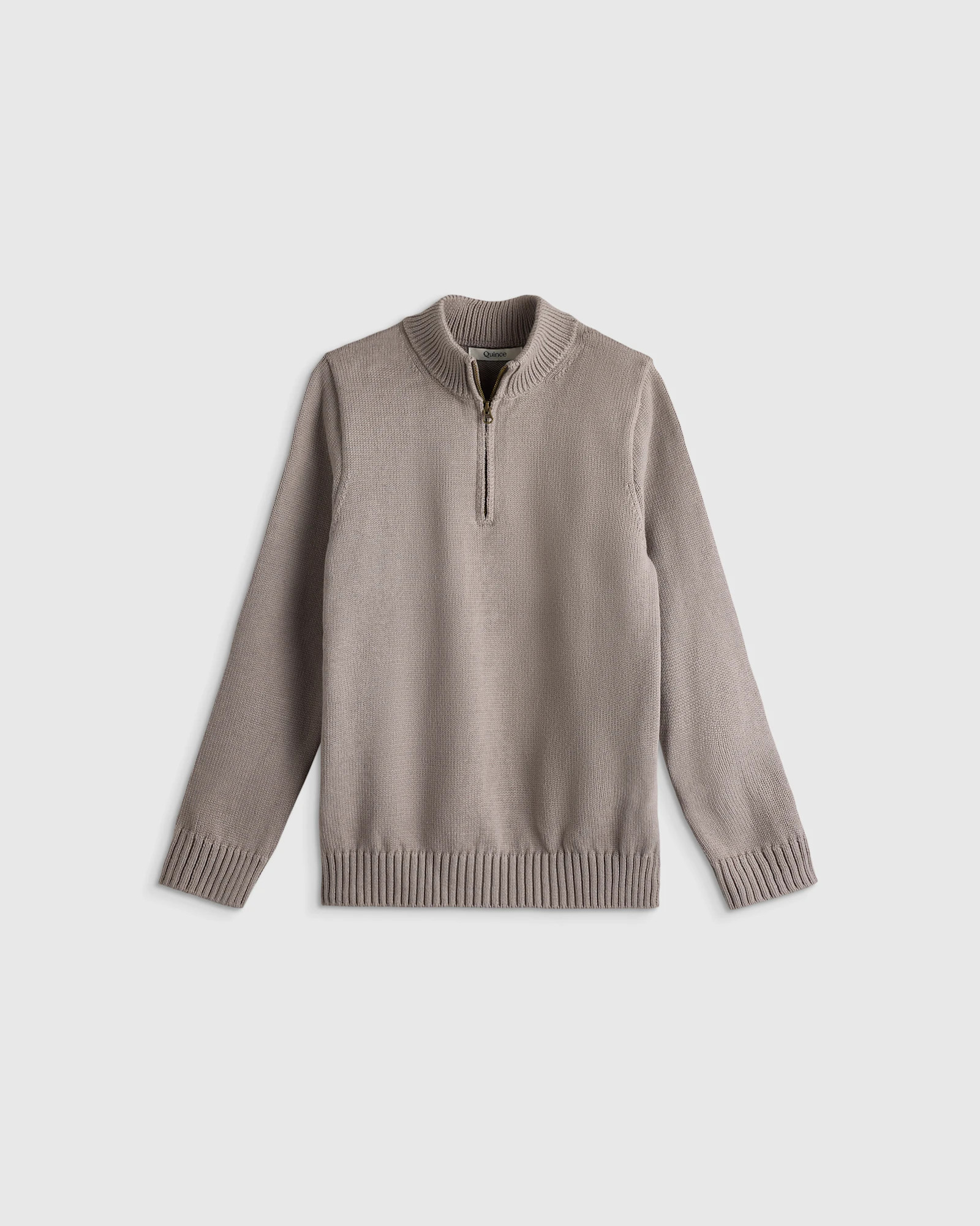 Boys 100% Organic Cotton Quarter-Zip Sweater | Quince