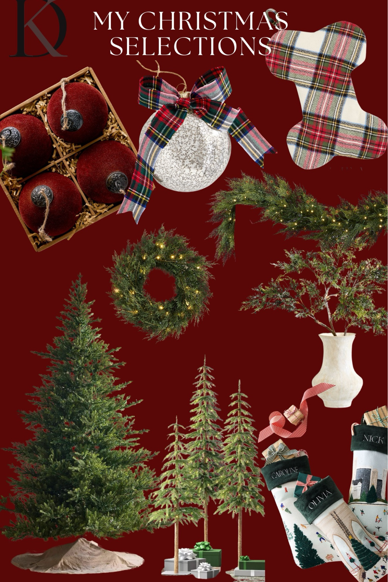 My Christmas selections this year! Going for Ralph Lauren look this year❤️ 

#LTKSeasonal #LTKHoliday #LTKHome