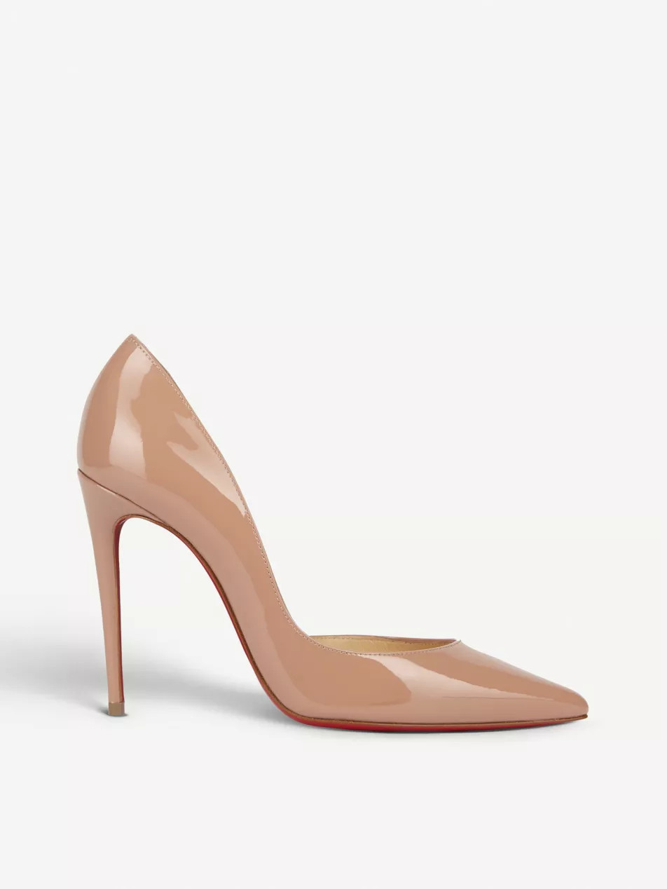 Iriza 100 patent-leather courts | Selfridges