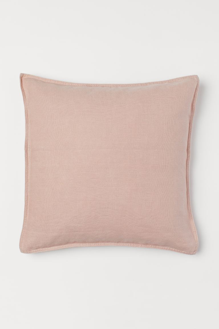 Washed Linen Cushion Cover | H&M (US + CA)