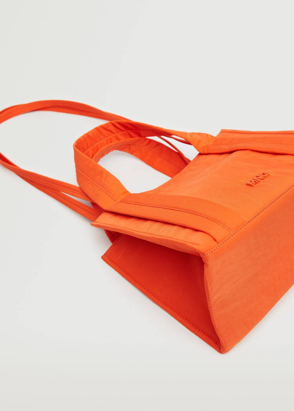 Logo shopper bag -  Women | Mango USA | MANGO (US)