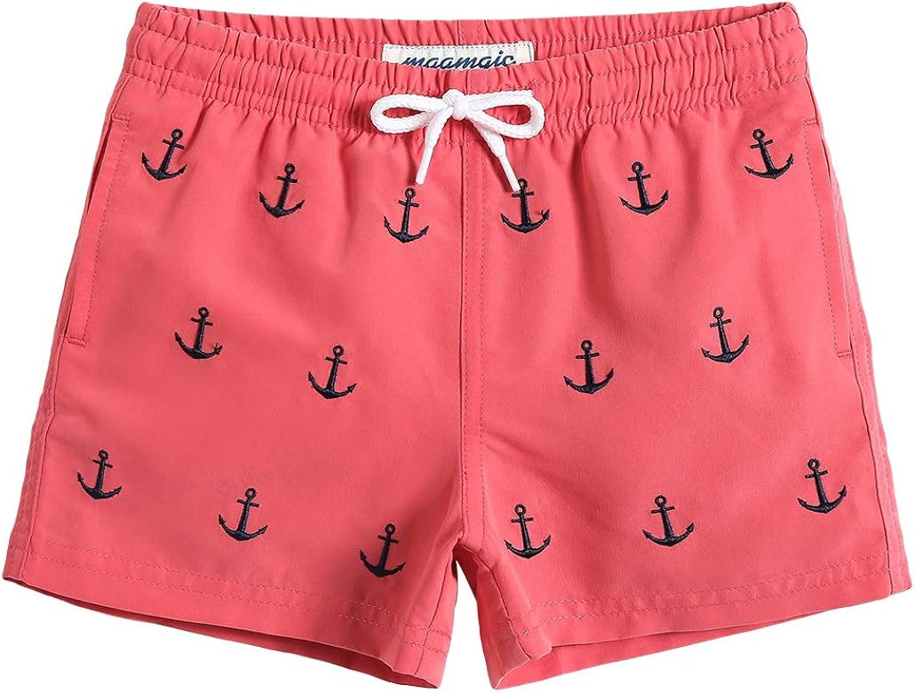 maamgic Boys Swim Trunks Toddler Swim Shorts Little Boys Bathing Suit Swimsuit Toddler Boy Swimwe... | Amazon (US)