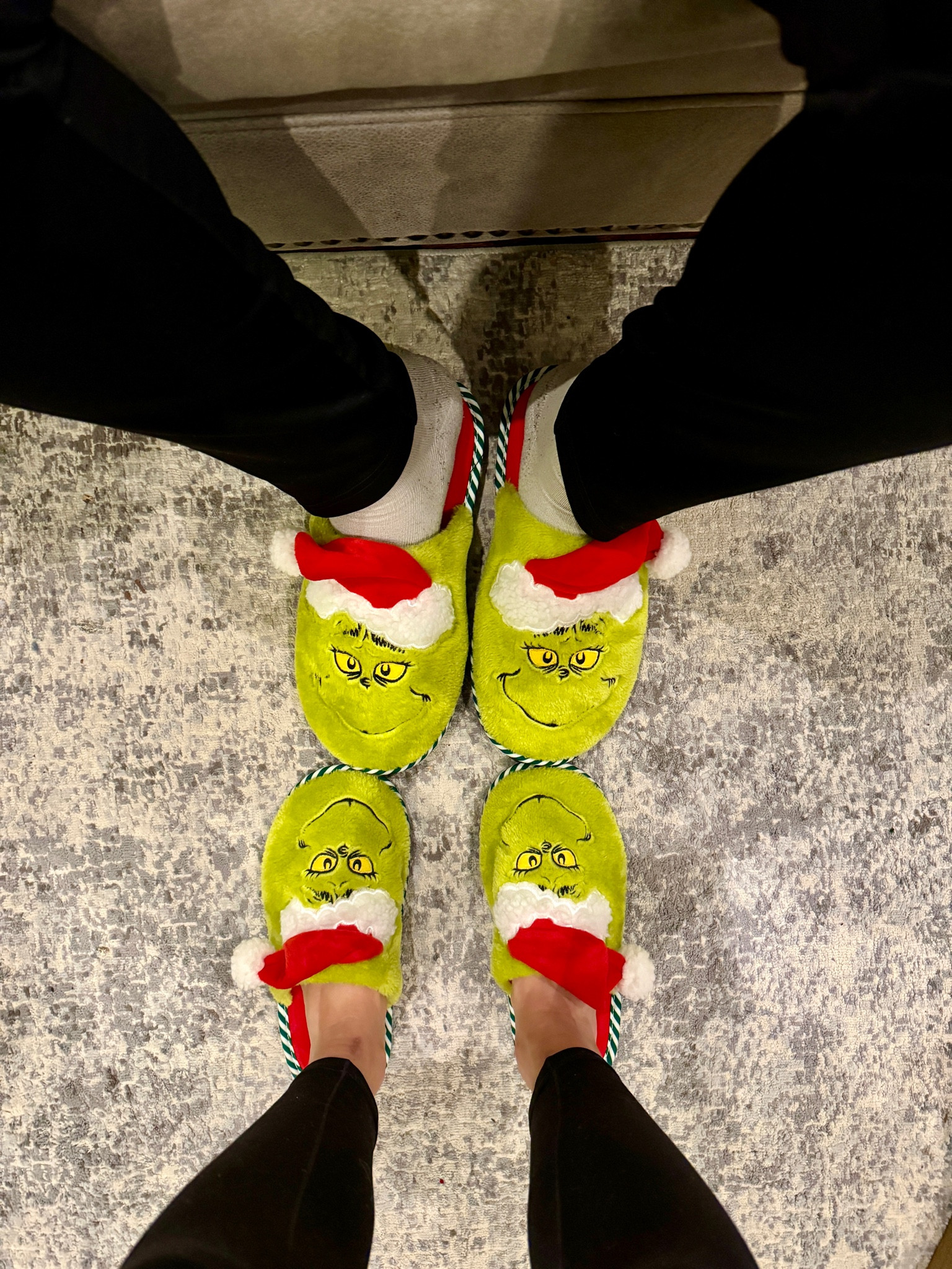 Loved these grinch matching family slippers this yeagreen

#LTKSeasonal #LTKCyberWeek #LTKHoliday