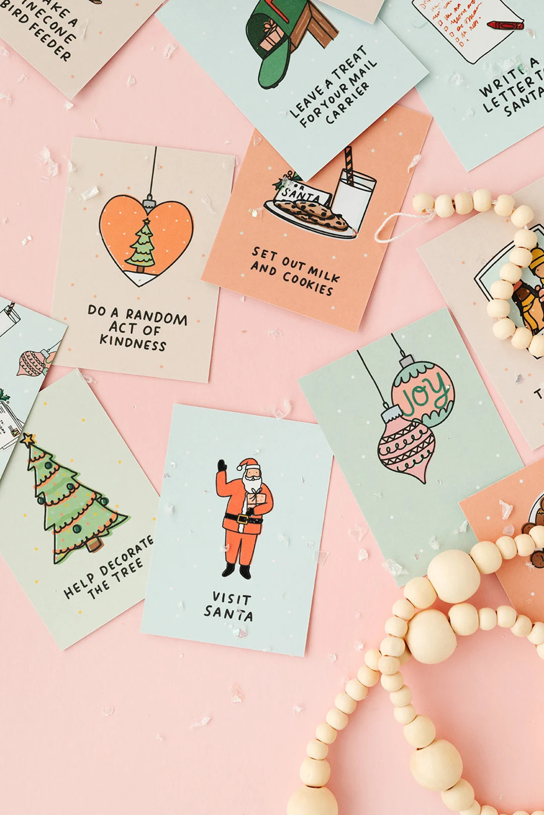 Advent Activity Cards for Kids Christmas Bucket List - Etsy | Etsy (US)