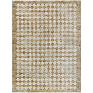 Livabliss Galey Alix x Livabliss Myrtle Avenue V Vintage Checkerboard Area Rug, 8'10 in. x 12'2 i... | The Home Depot