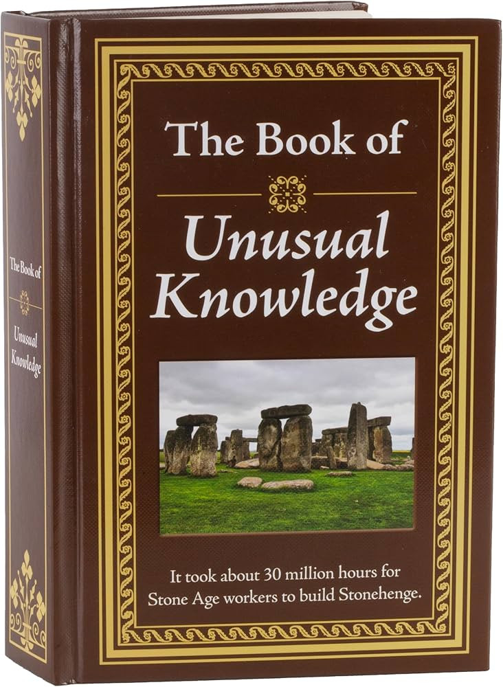 The Book of Unusual Knowledge: Big Book of Fascinating Facts & Information | Hardcover Gift for T... | Amazon (US)