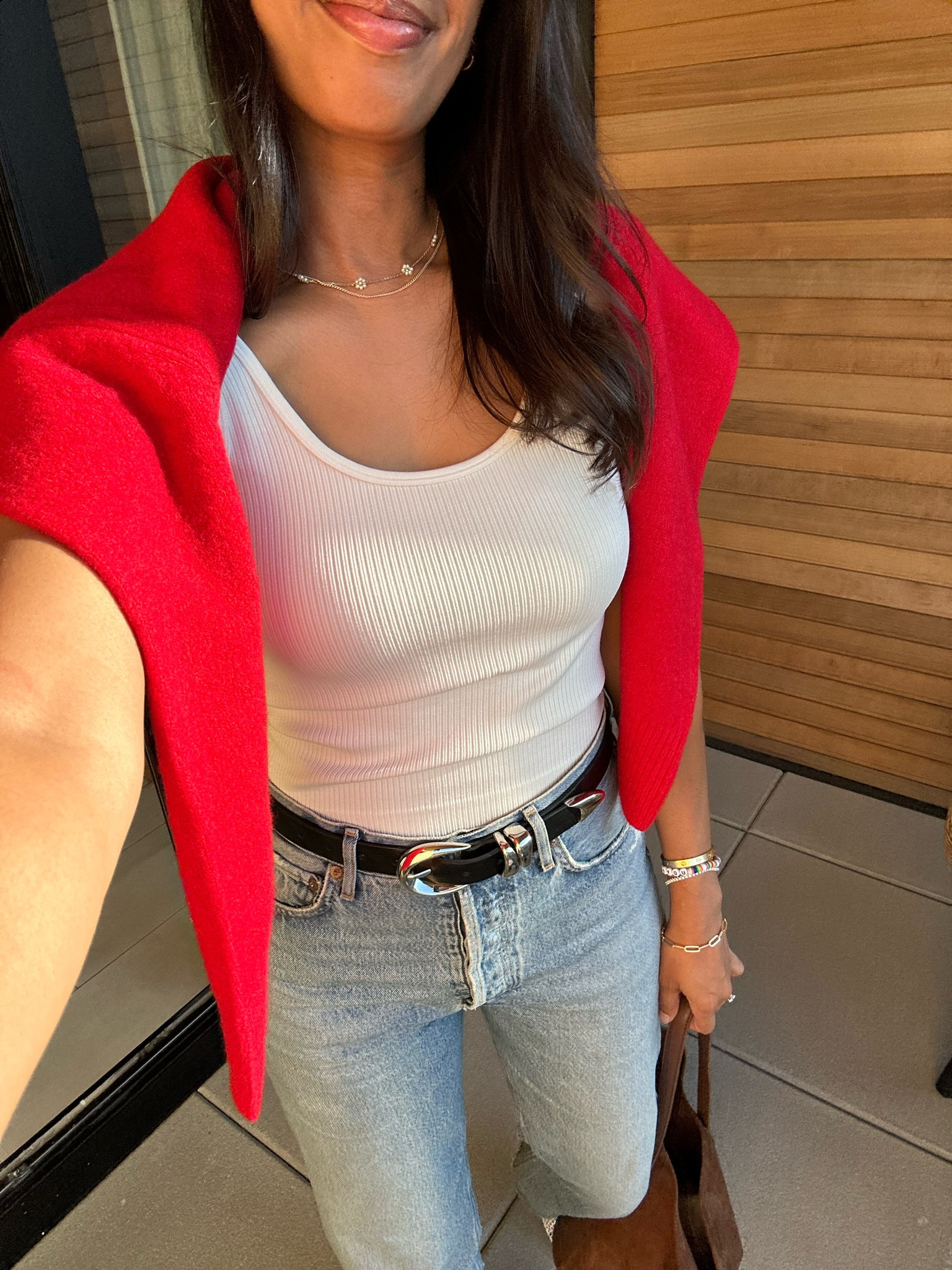 Last night look:

Sweater so soft and on sale for $20!
All TTS, I’m in a small 

#LTKFindsUnder50 #LTKStyleTip #LTKSeasonal