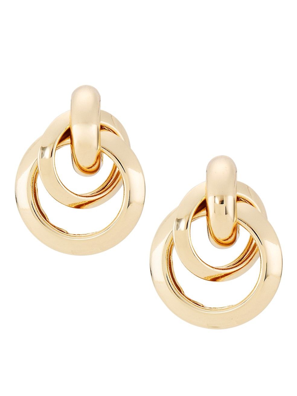 Love Knot 18K Gold-Plated Earrings | Saks Fifth Avenue