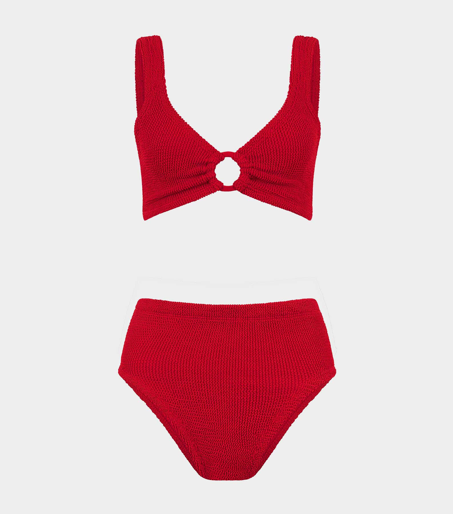 Nadine Bikini With Tonal Hoops  
                    
                
                  
       ... | HUNZA G