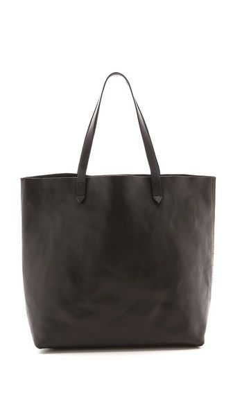 Madewell The Transport Tote - True Black | Shopbop