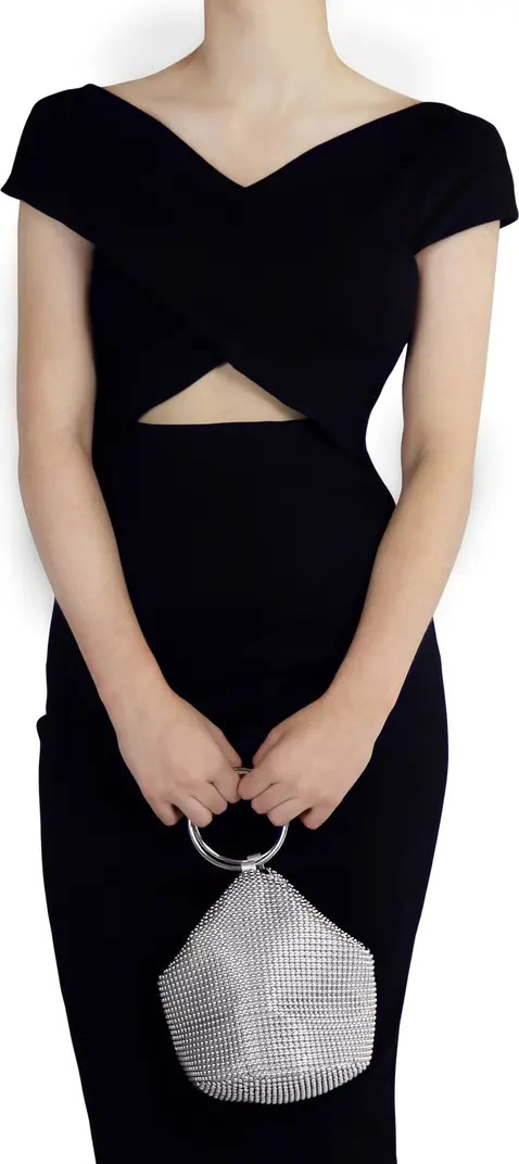 Olga Berg Bianca Mesh Bucket Bag | Nordstrom | Nordstrom