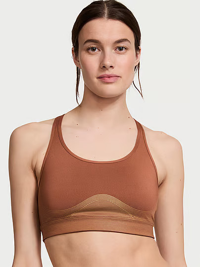 VSX Player Shine Sports Bra, Brown, XS - Women's Sport Bras - Victoria's Secret | Victoria's Secret (US / CA )