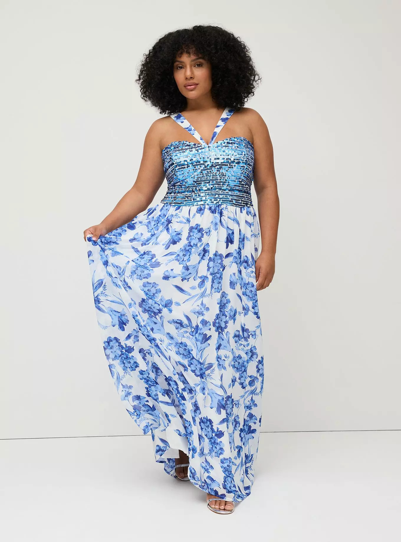 Studio Embellished Cut-Out Gown | Torrid (US & Canada)
