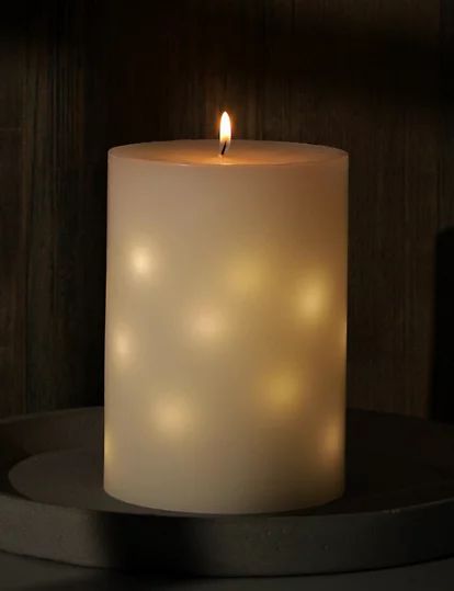 Large Pillar Light Up Candle | Marks & Spencer (UK)