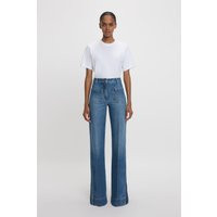 Victoria Beckham Victoria T-Shirt In White L | Victoria Beckham UK
