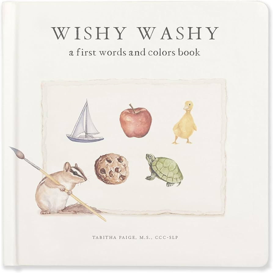 Wishy Washy: A Board Book of First Words and Colors for Growing Minds | Amazon (US)