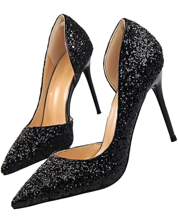 Dress First Womens Fashion Closed Toe Classic Pumps | Amazon (US)