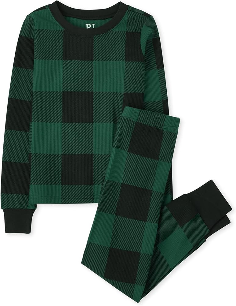 The Children's Place unisex-baby Holiday Pajamas, Cotton | Amazon (US)
