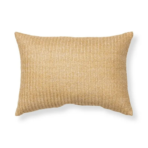 Better Homes & Gardens Natural Hermosa Lumbar Pillow | Walmart (US)